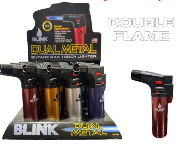 BLK 599 DOUBLE FLAME TORCH