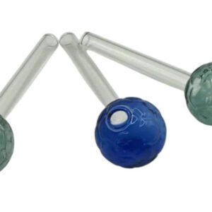 SMOKING ACCESSORIES:OIL PIPE:4" DESIGN BUBBLE PIPE