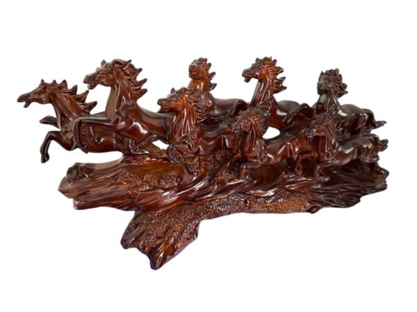 DECOR:7 HORSES SHOW PIECE - Image 2