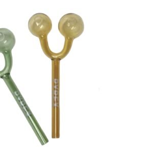 SMOKING ACCESSORIES:OIL PIPE:DOUBLE BUBBLE OIL PIPE