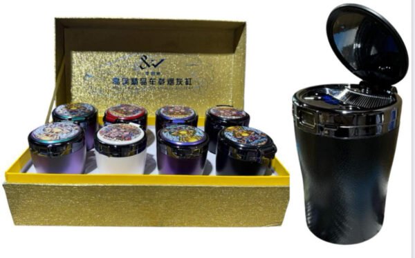 ENGRAVED LED ASHTRAY W/SENCORS