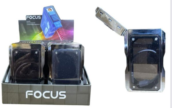 SMOKING ACCESSORIES:FOCUS TRANSPARENT CIG CASE