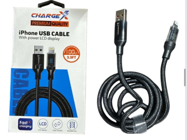 CELL PHONE ACCESSORIES:LCD SCREEN IP BRAIDED CABLE