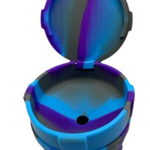 SILICON ASHTRAY W/CAP