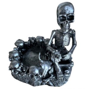 SITTING SKULL ASHTRAY